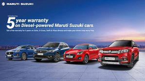 Maruti Suzuki 5-Year/1-Lakh Warranty Scheme Announced For Select Diesel Models