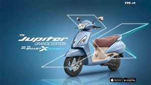 New TVS Jupiter Grande Launched In India: Priced At Rs 59,990