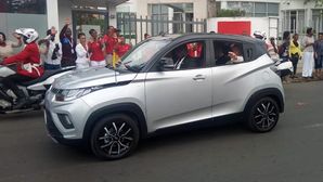 Pope Francis Travels In A Mahindra KUV100 In Mozambique: Anand Mahindra Tweets With A Video