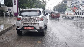 Mahindra eKUV100 Spied Testing Ahead Of Launch In India: Spy Pics & Details