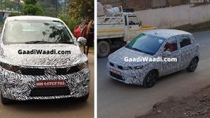 Spy Pics: Tata Tiago Facelift Spotted Testing Ahead Of Next Year Launch, Features Larger Grille