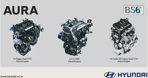 Hyundai Aura Engine Specifications Revealed: India Launch Expected Soon