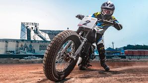 Royal Enfield Unveils Custom Himalayan Flat Track Motorcycle At Rider Mania 2019
