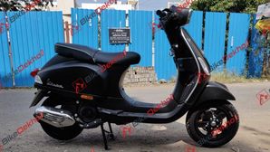 Spy Pics: Vespa SXZ150 BS-VI Spotted Testing Ahead Of India Launch