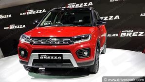 Auto Expo 2020: Maruti Vitara Brezza BS6 Petrol Facelift Unveiled - More Powerful & Sportier