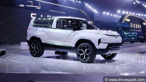 Auto Expo 2020: Tata Sierra EV Concept Unveiled - The Sierra Is Back In A New Avatar!