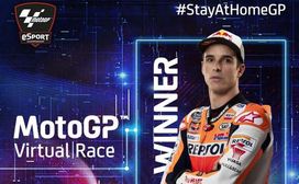 MotoGP 2020: Alex Marquez Wins First Ever #StayAtHomeGP Virtual Race Amid Covid-19 Pandemic