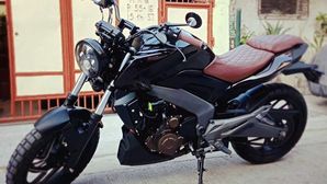 Bajaj Dominar 400 Modified By MC Customs Ph: Renamed Lino