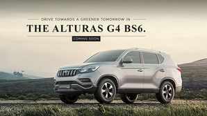 Mahindra Alturas G4 BS6 Teaser Released Ahead Of India Launch: To Rival The Toyota Fortuner