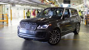 First Range Rover Under Social Distancing Measures Leaves The Production Line