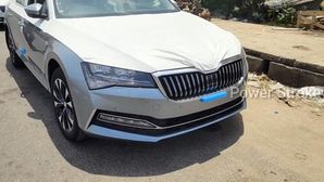 2020 Skoda Superb Laurin & Klement Spotted At Dealership Ahead Of Its India Launch