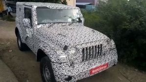New Mahindra Thar Diesel-Automatic Spied: Reveals Interior Features & Equipment Among Other Details