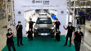 MG Hector Plus Production Commences At Halol Facility: India Launch Expected Next Month