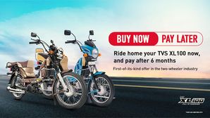 TVS XL 100 New EMI Scheme Launched: ‘Buy Now Pay After Six Months’