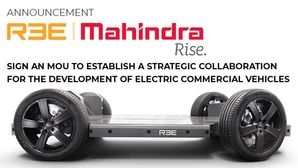 Mahindra Partners With REE Automotive For Electric Commercial Vehicle Development