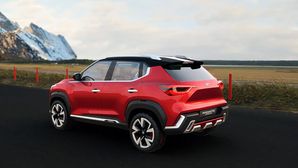 Nissan Magnite Compact-SUV Spied Testing In Pune Ahead Of Launch: Pics & Details