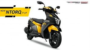 TVS Ntorq Race Edition In Yellow Paint Scheme Leaked Ahead Of Launch: Here Are All Details