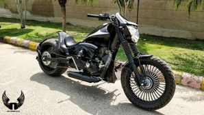 Royal Enfield Godzilla Custom Bobber Based On Thunderbird 500 From Neev Motorcycles