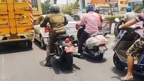 Royal Enfield Meteor 650 Spotted Testing Again