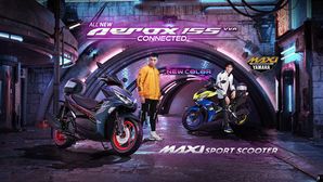 Yamaha Aerox Gets New Shades – Looks More Youthful
