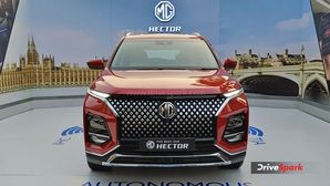 2023 MG Hector Facelift Unveiled - Launch At Auto Expo 2023