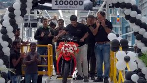 Ather Rolls Out 100,000th EV From Production Line - Record-Breaking January Sales