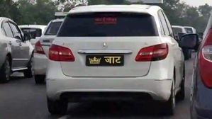 Uttar Pradesh To Ban Caste And Religious Stickers On Vehicles - Fines In Place