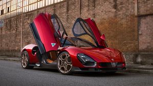 The Alfa Romeo 33 Stradale Is A Two-Faced Meeting Of The Past & The Future