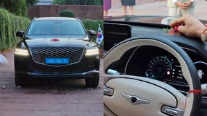 South Korean Ambassador Gets Genesis GV80 SUV – Pooja Video & Images Go Viral