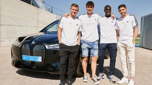 Football Meets Sustainability: Real Madrid Players Drive Electric BMWs