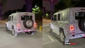 Exclusive Video: Mahindra Thar 5-Door SUV Spotted Testing In Bengaluru Wearing Heavy Camouflage