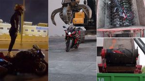 Superbike Reduced to Scrap: Qatars Stern Message to Reckless Riders