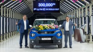 Tata Punch Conquers the SUV Arena with 3 Lakh Units Rolled Out