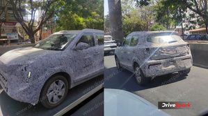 Spy Pics: Mahindra XUV300 Facelift Spotted Testing
