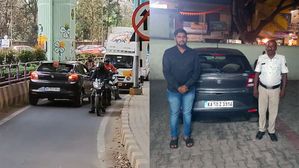 Bengaluru: Baleno Driver's Reckless Act Ignites Public Fury
