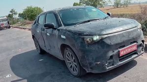 Spy Pics: Maruti Suzuki EVX Spotted Testing - Interior Details Revealed