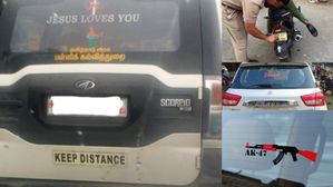 Chennai Police To Strictly Enforce Ban On Unauthorized Vehicle Stickers
