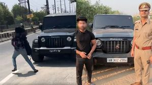 Mahindra Thar Driver Faces Rs 35,000 Fine For Endangering Public Safety: Netizens Praise Noida Police