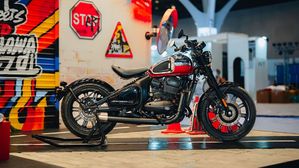 Jawa Yezdi Unveils New 42 Bobber Red Sheen At Mumbai Festival
