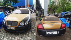 Luxury Forgotten: Bentley Continental GT Left Unattended In Mumbai