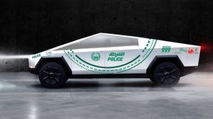 Sustainability Meets Security: Dubai Police Gets A Tesla Cybertruck