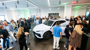 Lamborghini Opens New Dealership In Cologne Featuring Urus SE Hybrid SUV