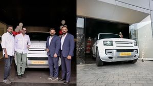 Actor Manoj K. Jayan Purchases Land Rover Defender During India Visit