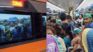 Viral Videos Highlight Ticketless Travel Issue On India's Vande Bharat Express