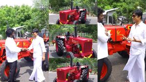 S J Suryah's Gesture Of Kindness: Tractor Donation To Support Farmers