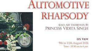 'Automotive Rhapsody': A Fusion Of Art And Automobiles At Bangalore's Art Houz