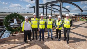 Bentley Motors Marks Milestone With New Design Centre Topping Out Ceremony