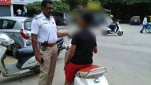 Noida Police Intensify Crackdown On Underage Driving With Heavy Penalties