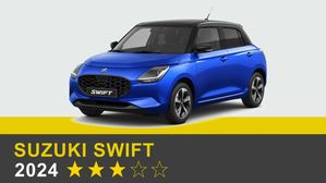 2024 Suzuki Swift Earns Three Stars In Euro NCAP Safety Tests
