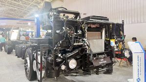 Ashok Leyland Introduces GARUD 15M At Prawaas 4.0 | India's First Front-Engine Multi-Axle Bus Chassis